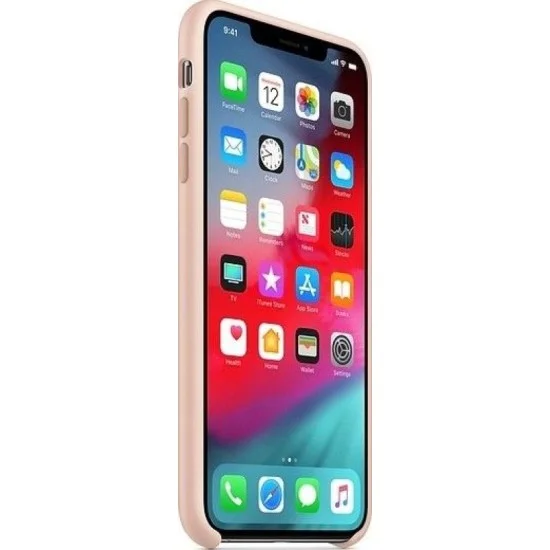Apple iPhone XS MAX Silicone Case - Pink Sand
